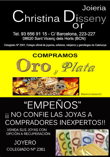 COMPRA VENTA DE ORO Y PLATA (sant vicenç dels horts)